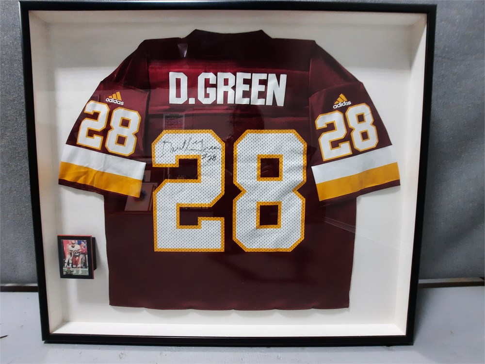 Transitional Design Online Auctions Darrell Green Autographed Jersey