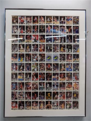 Transitional Design Online Auctions Classic 1992 Draft Picks Uncut Sheet