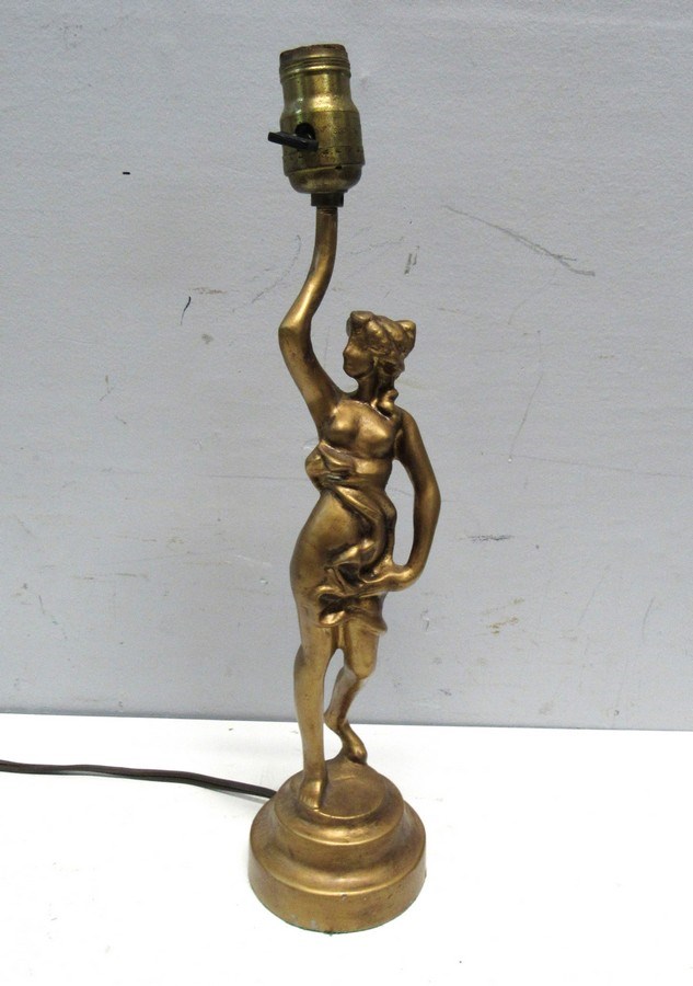 Transitional Design Online Auctions Art Deco Semi Nude Female Figural