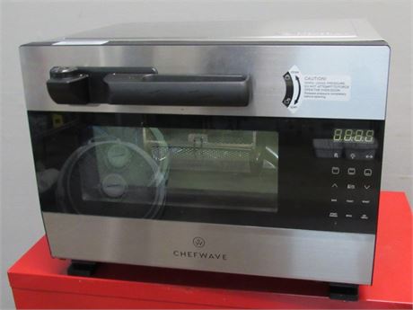 NEW - ChefWave 27qt. 1600W Digital Pressure Oven with LED Touch Control Panel