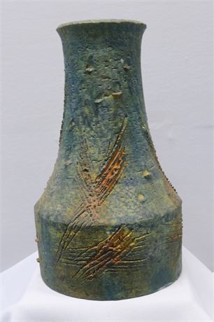 MARCELLO FONTONI Signed Pottery Artistic Vase