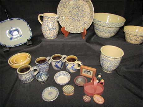 Ceramics including Robinson Ransbottom Pottery