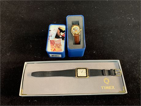 Unique “Timex Quartz” and Mickey Mouse Watch