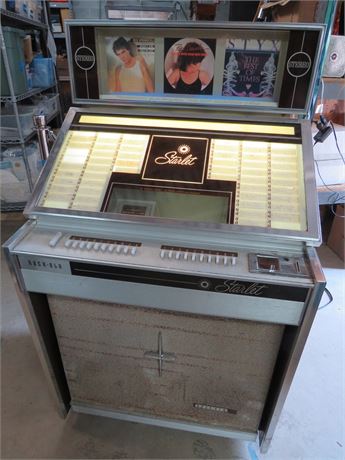 Transitional Design Online Auctions - 1960s ROCK-OLA Starlet 429 Jukebox