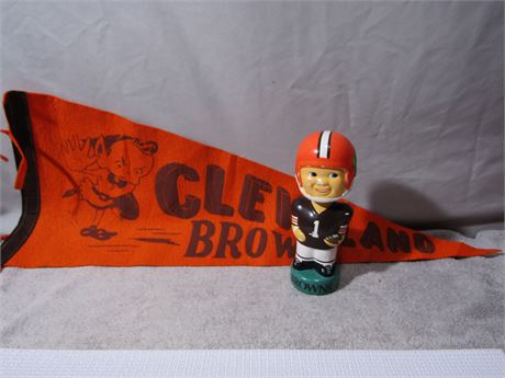 Cleveland Browns Brownie Elf Mascot Bobblehead Bobble Head New in box