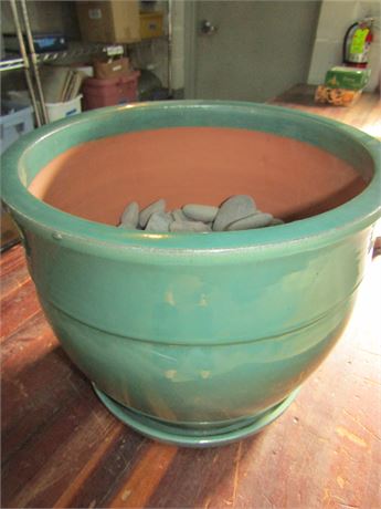 Glazed Planter Bowl