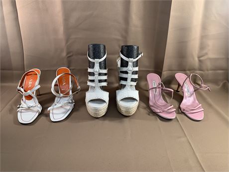 Designer Manolo Blahnik Balenciaga Prada Pre Loved Shoes