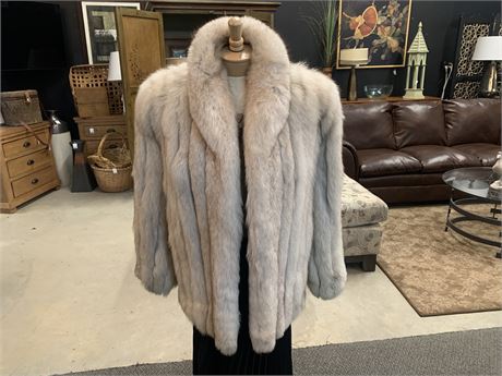 Natural Fur Fox Jacket