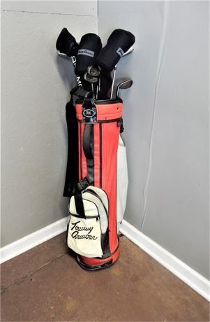 Tommy Armore Golf Bag with Golf Clubs