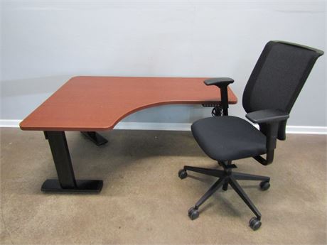 Steelcase Desk and Chair