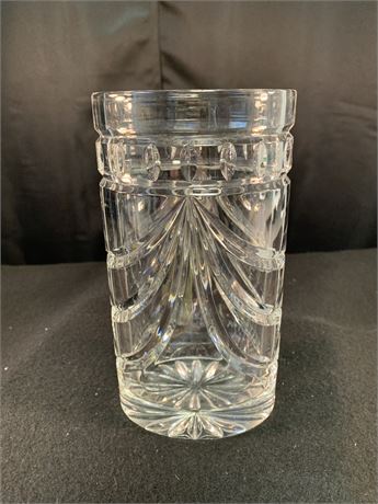 Large Waterford "Overture" Crystal Vase