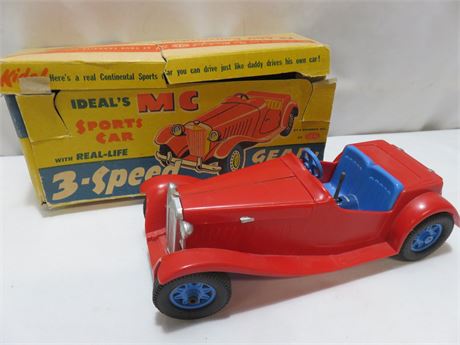 Original IDEAL MC Sports Car Model Assembly Kit