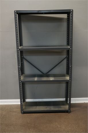 Light Weight Metal Shelving Rack with 4 shelves