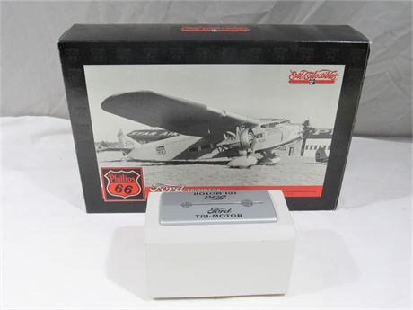 Ertl JMT Replicas Phillips 66 Ford Tri-Motor Plane with Box
