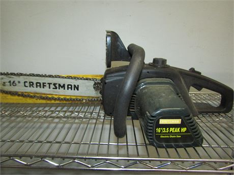 Electric 16'' Craftsman Chain Saw