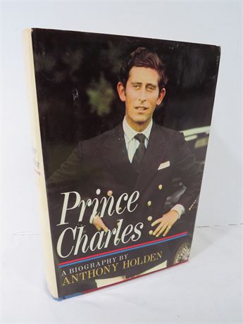 1966 ANTHONY HOLDEN "Prince Charles" Signed Book