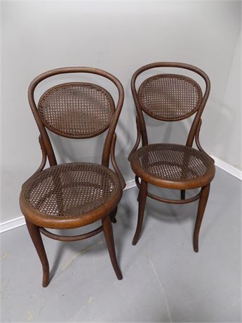 Bentwood Cane Chairs