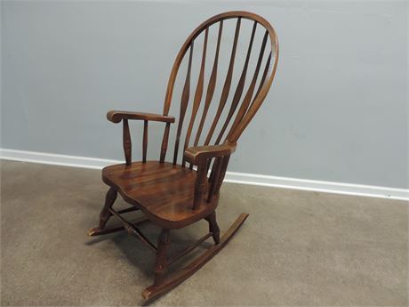 Virginia House Solid High Back Rocking Chair