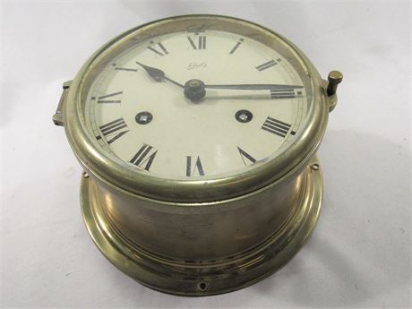 Vintage Schatz Brass 8-Day Marine Ship's Clock