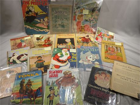 Vintage Children's Books from 1895-1973