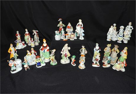Porcelain Figurines / Occupied Japan