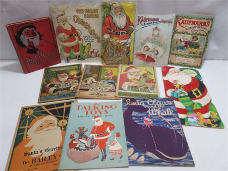 Antique/Vintage Department Store Christmas Booklets