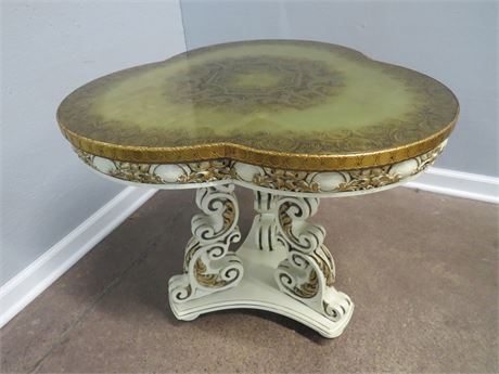 Baroque Rococo Style Formal End Table