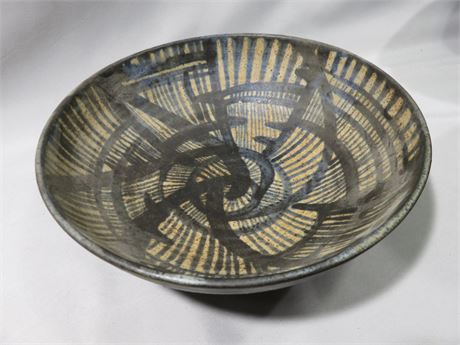 JANKA MCCLATCHEY Abstract Pottery Bowl