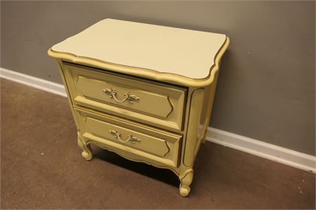 1960's French Provincial Style Nightstand, possibly Henry Link