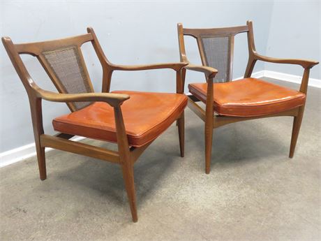 Mid-Century Danish Modern Lounge Chairs