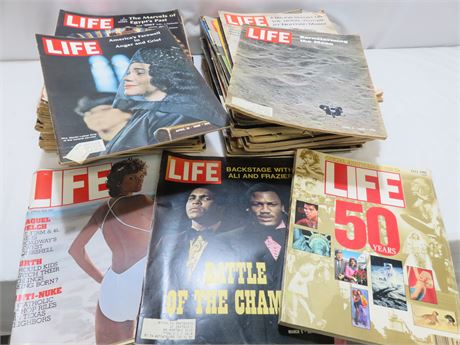 Vintage 1960s LIFE Magazine Lot
