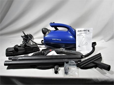 Euro-Pro Steam Cleaner with attachments