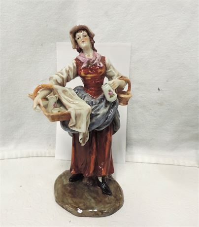 ALBERT STAHL & CO. 'Woman Farmer' Figurine