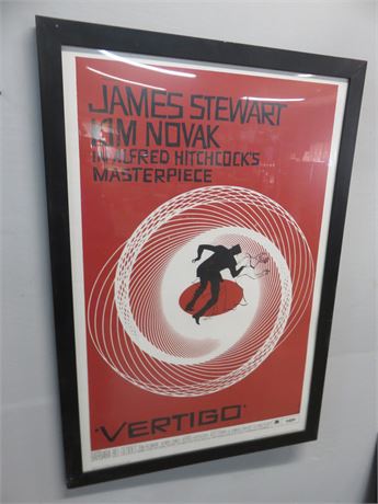 ALFRED HITCHCOCK Vertigo Movie Poster