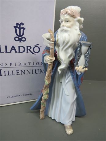 1999 LLADRO "Father Time" Figurine