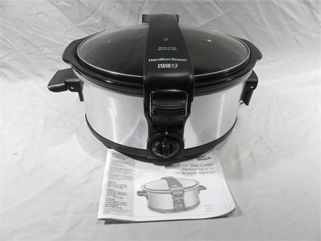 HAMILTON BEACH Stay-or-Go Slow Cooker