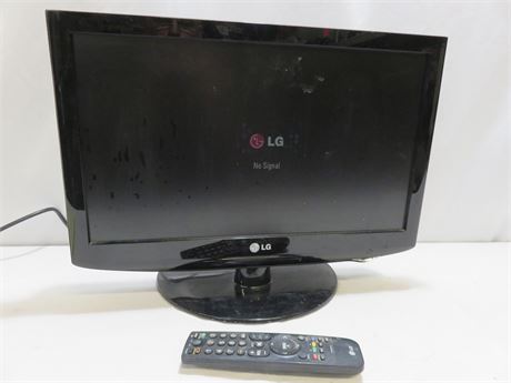 LG 19-inch 720p Flat-Panel LCD HDTV