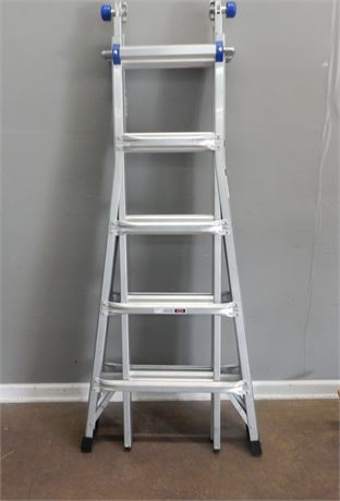 Werner Adjustable Heavy Duty Aluminum Ladder