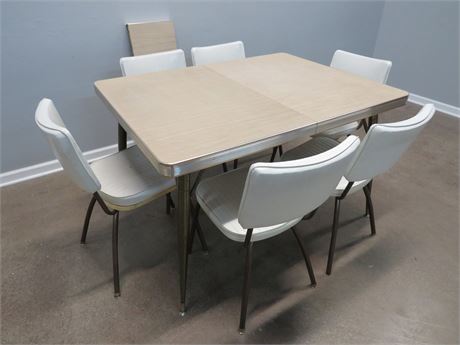 Mid-Century Formica Top Table Set
