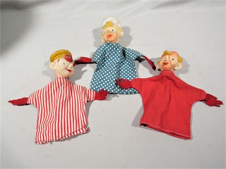 SNAP! CRACKLE! POP! - 1950's Rice Krispies Hand Puppets