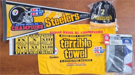 Pittsburgh Steelers Lot of Souvenirs