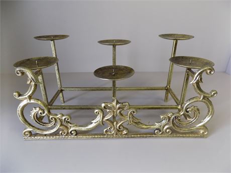 Cast iron Fireplace Candle Holder