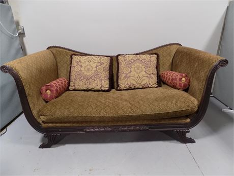 Mahogany French Style Sofa