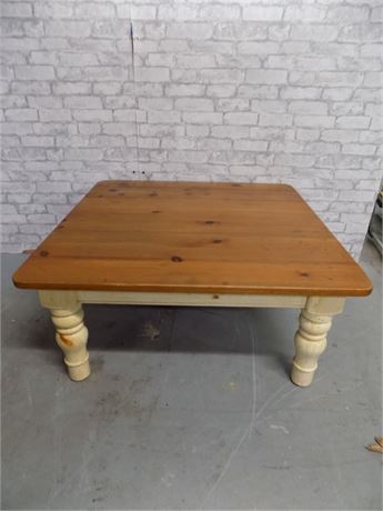 Ethan Allen Wood Coffee Table