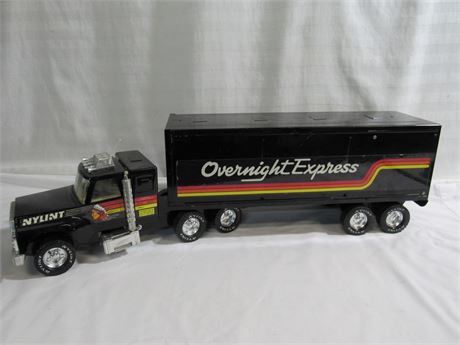 Nylint Pressed Steel - Overnight Express Tractor Trailer