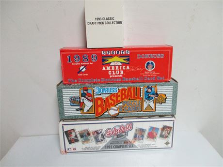 1989-93 Baseball Card Sets