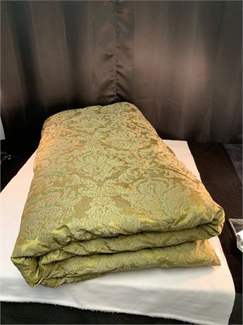 Green Damask Comforter