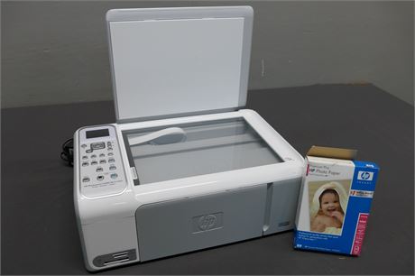 HP Photosmart C4180 All-In-One Printer/Scanner/Copier w/paper