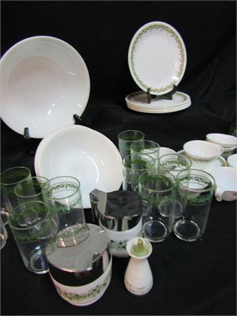 Corelle "Spring Blossom",Glass and More