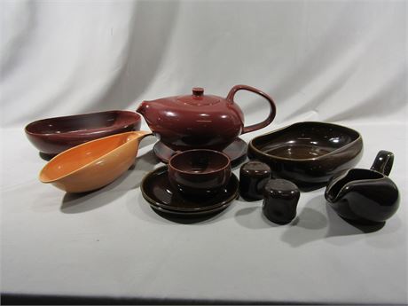 Vintage Russel Wright Steubenville Tableware Set, Mixed Color Vintage and New
